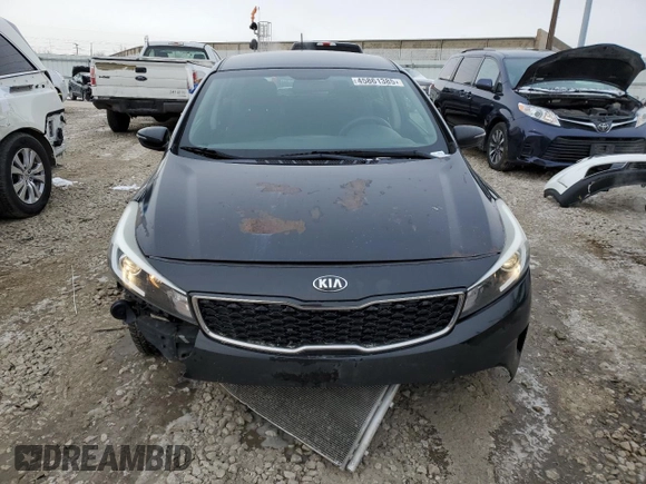 2017 Kia Forte5 LX with VIN KNAFK5A86H5682156, listed as a Copart auction lot 45861385 with 104,591 mi miles and Salvage Title. Bid and sale history available at carsss.com. Image 5.