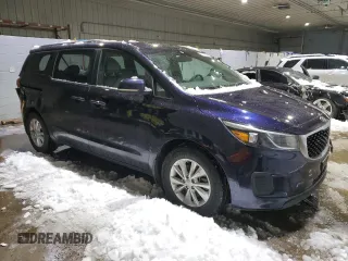 2018 Kia Sedona LX with VIN KNDMB5C12J6364139, listed as a Copart auction lot 44716045 with 72,352 mi miles and Salvage Title. Bid and sale history available at carsss.com. Image 4.