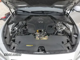 2020 Infiniti Q50 Luxe with VIN JN1EV7AP9LM207806, listed as a Copart auction lot 46036605 with 45,301 mi miles and Salvage Title. Bid and sale history available at DreamBid. Image 13.