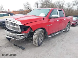 2010 Dodge Ram 1500 SLT with VIN 1D7RV1CT1AS261380, listed as a IAAI auction lot 41517005 with 92,768 mi miles. Bid and sale history available at carsss.com. Image 18.