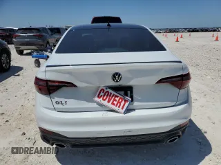 2022 Volkswagen Jetta GLI Autobahn with VIN 3VW2T7BUXNM016765, listed as a Copart auction lot 52581365 with 24,228 mi miles and Salvage title. Bid and sale history available at DreamBid. Image 6.