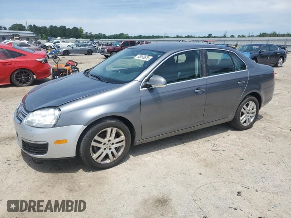 2007 Volkswagen Jetta 2.5 with VIN 3VWRG71K57M000611, listed as a Copart auction lot 55950635 with Not provided miles and Salvage title. Bid and sale history available at DreamBid. Image 1.