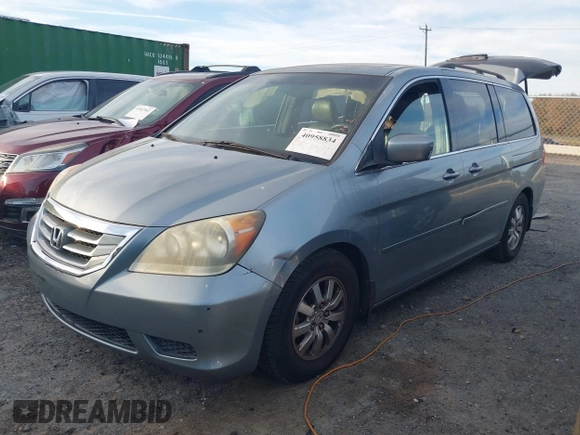 2008 Honda Odyssey EX-L with VIN 5FNRL38758B050245, listed as a IAAI auction lot 41358323 with 145,010 mi miles and . Bid and sale history available at DreamBid. Image 2.