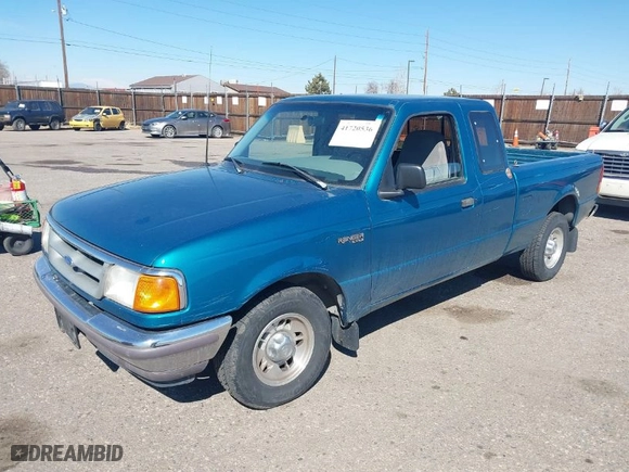 1996 Ford Ranger XL with VIN 1FTCR14U8TPB06925, listed as a IAAI auction lot 41720536 with 101,758 mi miles. Bid and sale history available at carsss.com. Image 2.