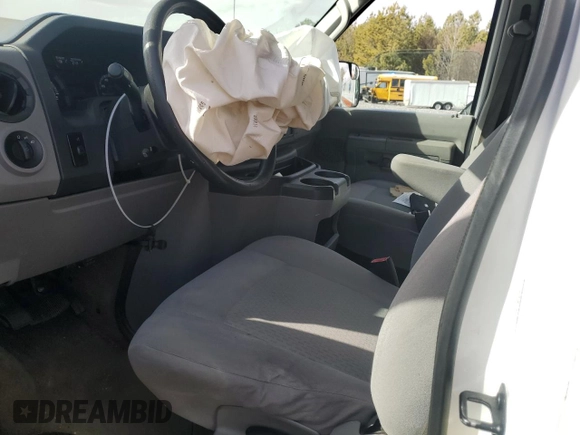 2012 Ford Econoline Passenger XL with VIN 1FBNE3BL9CDA99855, listed as a Copart auction lot 42314435 with 145,541 mi miles and Salvage title. Bid and sale history available at DreamBid. Image 7.
