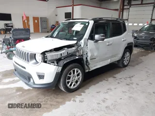 2021 Jeep Renegade Limited z VIN ZACNJDD19MPM21287, wystawiony jako IAAI lot #42077387 z przebiegiem 44 208 mil mil oraz . Historia ofert i sprzedaży dostępna na DreamBid. Obrazek 2.