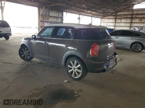 2011 MINI Countryman S z VIN WMWZC3C57BWH97564, wystawiony jako Copart lot #55881225 z przebiegiem 114 154 mil mil oraz Czysty tytuł • Clean title. Historia ofert i sprzedaży dostępna na DreamBid. Obrazek 2.
