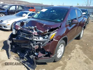 2021 Chevrolet Trax LT with VIN KL7CJPSM1MB360646, listed as a IAAI auction lot 41629430 with 84,854 mi miles. Bid and sale history available at carsss.com. Image 6.