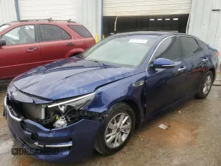 2016 Kia Optima LX with VIN 5XXGT4L38GG117997, listed as a Copart auction lot 85712154 with 111,877 mi miles and Salvage title. Bid and sale history available at DreamBid. Image 1.
