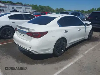 2019 Infiniti Q50 Luxe z VIN JN1EV7AP7KM513482, wystawiony jako IAAI lot #42000334 z przebiegiem 101 789 mil mil oraz . Historia ofert i sprzedaży dostępna na DreamBid. Obrazek 4.