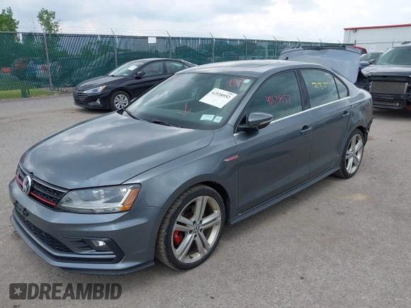 2017 Volkswagen Jetta GLI with VIN 3VW5T7AJ7HM318507, listed as a IAAI auction lot 42538952 with 143,130 mi miles and . Bid and sale history available at DreamBid. Image 2.