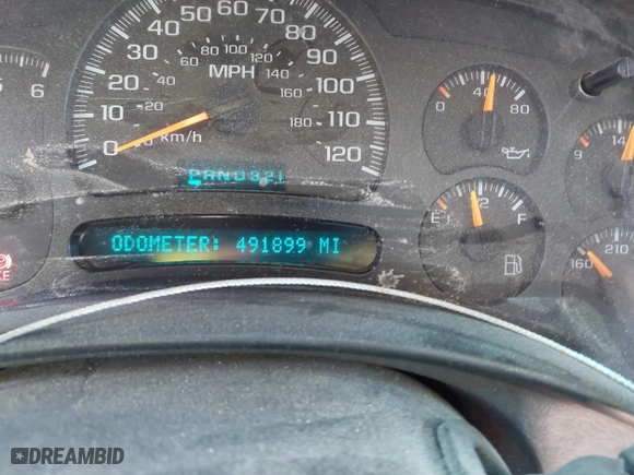 2003 Chevrolet Silverado 1500 LS with VIN 2GCEC19V331221635, listed as a IAAI auction lot 41741397 with 491,899 mi miles. Bid and sale history available at carsss.com. Image 7.