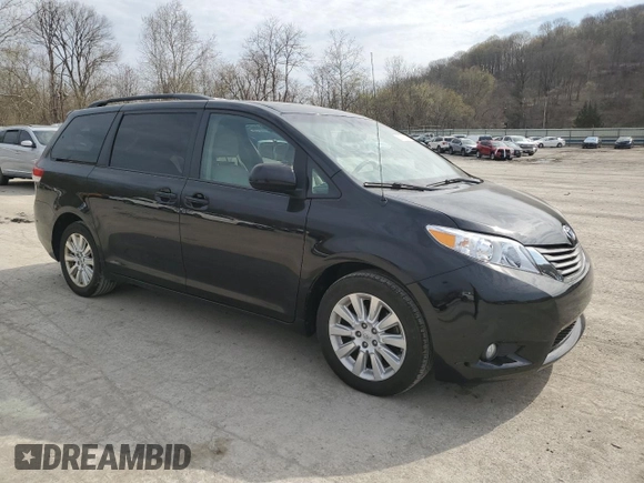2014 Toyota Sienna Ltd with VIN 5TDDK3DC1ES088496, listed as a Copart auction lot 53710935 with 178,614 mi miles and Clean Title. Bid and sale history available at carsss.com. Image 4.