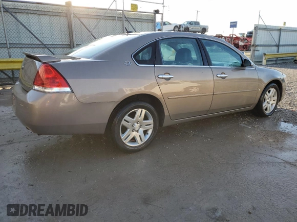 2007 Chevrolet Impala LTZ with VIN 2G1WU58R379221308, listed as a Copart auction lot 46196445 with 237,458 mi miles and Non Repairable. Bid and sale history available at DreamBid. Image 3.