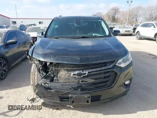 2021 Chevrolet Traverse Premier with VIN 1GNEVKKW3MJ235469, listed as a IAAI auction lot 40987307 with 40,819 mi miles. Bid and sale history available at carsss.com. Image 12.