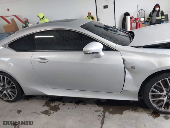 2016 Lexus RC 200t with VIN JTHHA5BC6G5004439, listed as a IAAI auction lot 41559728 with NaN miles. Bid and sale history available at carsss.com. Image 14.