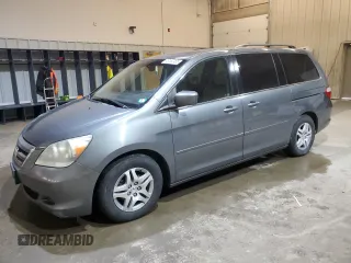 2007 Honda Odyssey EX-L with VIN 5FNRL38637B402003, listed as a Copart auction lot 49182465 with 224,350 mi miles and Clean Title. Bid and sale history available at carsss.com. Image 1.