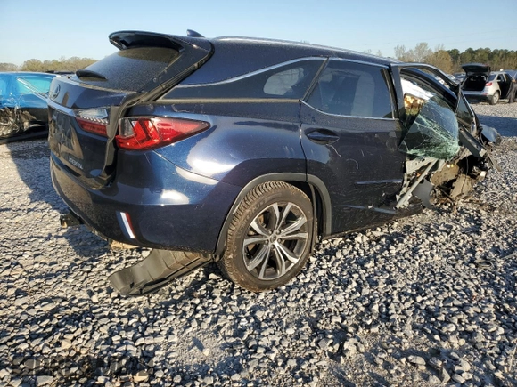2019 Lexus RX with VIN JTJDZKCA9K2019402, listed as a Copart auction lot 49882785 with 0 mi miles and Salvage Title. Bid and sale history available at carsss.com. Image 3.