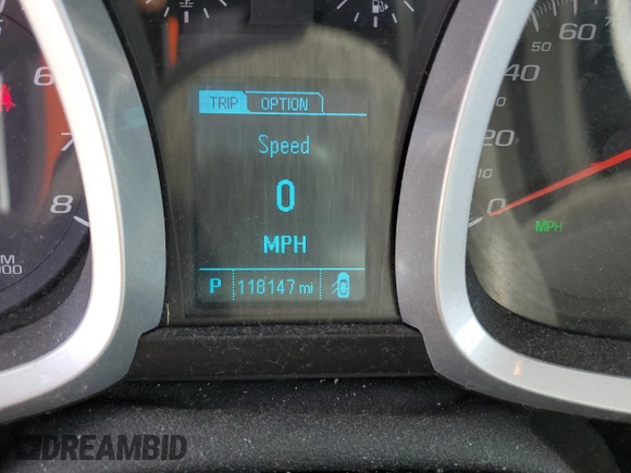2013 Chevrolet Equinox LT z VIN 2GNFLNE33D6178099, wystawiony jako Copart lot #52930335 z przebiegiem 118 147 mil mil oraz Szkoda całkowita • Salvage title. Historia ofert i sprzedaży dostępna na DreamBid. Obrazek 9.
