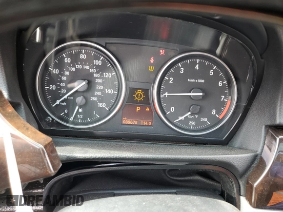 2010 BMW 3 Series 335i xDrive with VIN WBAPL3C59AA407936, listed as a Copart auction lot 70455304 with 89,675 mi miles and Salvage title. Bid and sale history available at DreamBid. Image 9.