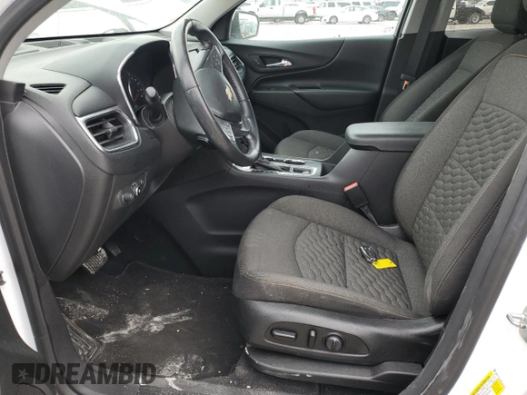 2021 Chevrolet Equinox LT with VIN 3GNAXKEV1ML353301, listed as a Copart auction lot 51380105 with 88,057 mi miles and Salvage Title. Bid and sale history available at DreamBid. Image 8.
