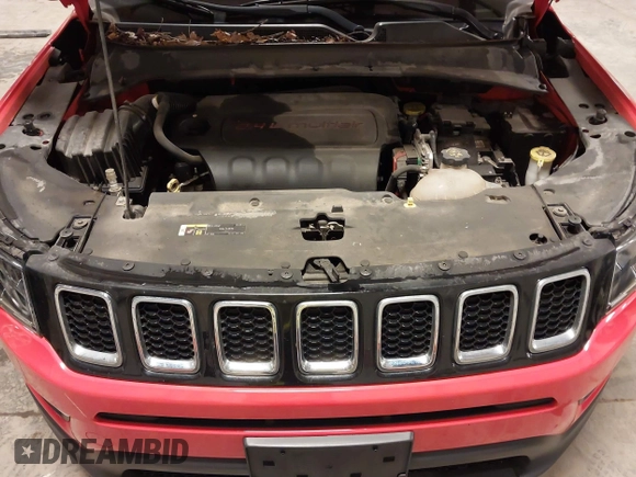 2018 Jeep Compass Sport z VIN 3C4NJDAB3JT402254, wystawiony jako IAAI lot #41830273 z przebiegiem 73 274 mil mil oraz . Historia ofert i sprzedaży dostępna na DreamBid. Obrazek 10.