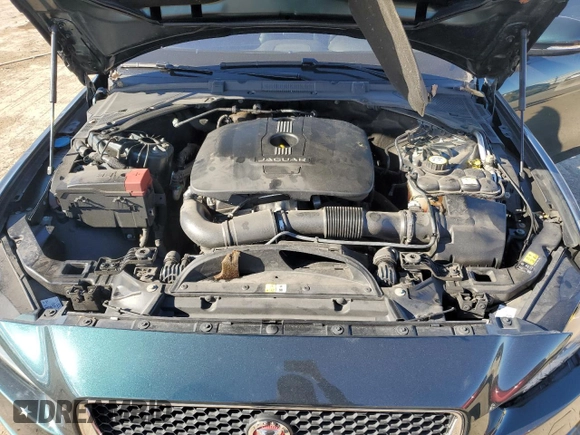2017 Jaguar XE 25t Prestige with VIN SAJAE4BG1HA958627, listed as a Copart auction lot 80440484 with 47,736 mi miles and Salvage Title. Bid and sale history available at carsss.com. Image 11.
