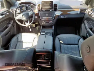 2017 Mercedes-Benz GLS 450 with VIN 4JGDF6EE4HA875297, listed as a Copart auction lot 54124085 with 118,197 mi miles and Salvage Title. Bid and sale history available at DreamBid. Image 8.