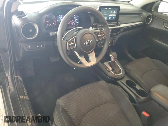 2021 Kia Forte FE with VIN 3KPF24AD7ME320572, listed as a Copart auction lot 55039795 with 65,374 mi miles and Salvage title. Bid and sale history available at DreamBid. Image 8.