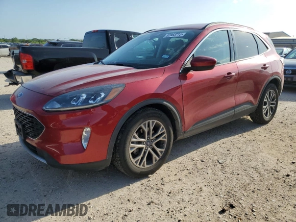 2021 Ford Escape SEL with VIN 1FMCU0H68MUA08240, listed as a Copart auction lot 52863715 with 70,563 mi miles and Clean title. Bid and sale history available at DreamBid. Image 1.