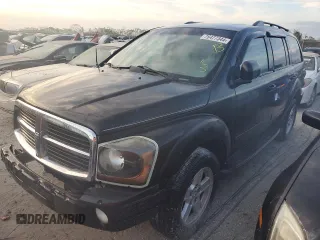 2006 Dodge Durango SLT with VIN 1D8HD48N16F117012, listed as a Copart auction lot 76477344 with 129,430 mi miles and Non repairable. Bid and sale history available at DreamBid. Image 1.