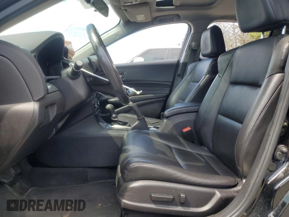 2016 Acura ILX with VIN 19UDE2F35GA025837, listed as a Copart auction lot 63039835 with 128,193 mi miles and Salvage title. Bid and sale history available at DreamBid. Image 7.