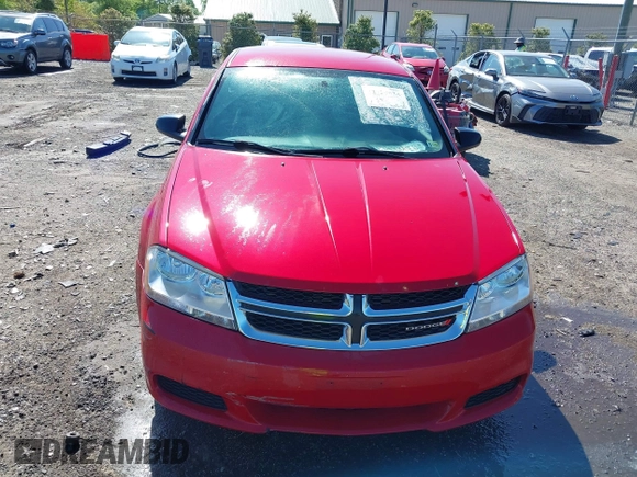 2014 Dodge Avenger SE with VIN 1C3CDZAB4EN224831, listed as a IAAI auction lot 42129024 with 79,134 mi miles and . Bid and sale history available at DreamBid. Image 13.