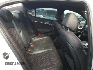 2021 Genesis G70 3.3T with VIN KMTG74LEXMU070081, listed as a Copart auction lot 72065504 with 73,851 mi miles and Clean Title. Bid and sale history available at carsss.com. Image 10.
