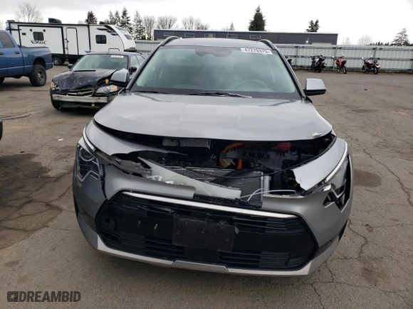2023 Kia Niro SX Touring with VIN KNDCT3LE7P5065115, listed as a Copart auction lot 47279375 with 11,192 mi miles and Salvage Title. Bid and sale history available at carsss.com. Image 5.