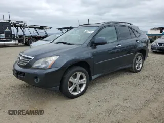 2008 Lexus RX 400h with VIN JTJGW31U282006296, listed as a Copart auction lot 53407115 with 278,712 mi miles and Clean Title. Bid and sale history available at DreamBid. Image 1.