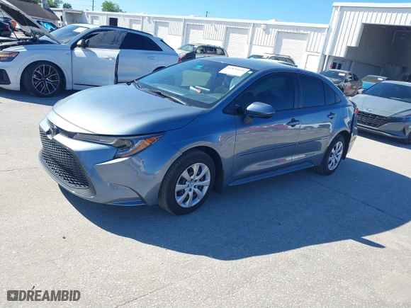2022 Toyota Corolla LE with VIN JTDEPMAE5NJ225826, listed as a IAAI auction lot 41826036 with 32,585 mi miles. Bid and sale history available at carsss.com. Image 17.