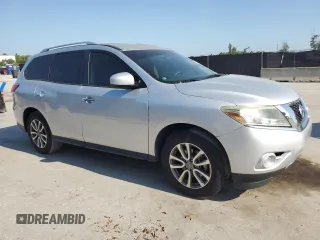 2014 Nissan Pathfinder S z VIN 5N1AR2MN4EC676061, wystawiony jako Copart lot #65472865 z przebiegiem 176 016 mil mil oraz Czysty tytuł • Clean title. Historia ofert i sprzedaży dostępna na DreamBid. Obrazek 4.