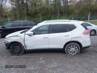 2016 Nissan Rogue SV with VIN KNMAT2MV7GP713086, listed as a IAAI auction lot 42021596 with 118,290 mi miles and . Bid and sale history available at carsss.com. Image 14.