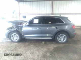2018 Audi Q5 Premium Plus with VIN WA1BNAFY4J2163960, listed as a IAAI auction lot 41758638 with 59,803 mi miles. Bid and sale history available at carsss.com. Image 14.