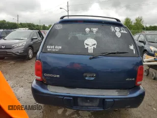 2001 Dodge Durango with VIN 1B4HS28Z71F589202, listed as a Copart auction lot 58522665 with 233,451 mi miles and Salvage title. Bid and sale history available at DreamBid. Image 6.