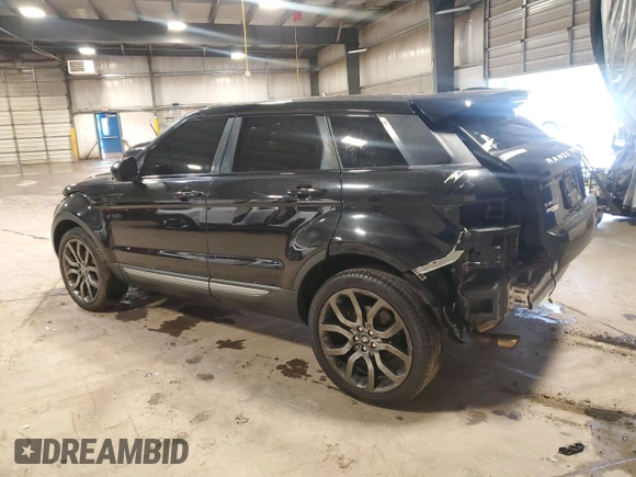 2015 Land Rover Range Rover Evoque Pure Plus with VIN SALVP2BGXFH044548, listed as a Copart auction lot 62451615 with 109,405 mi miles and Salvage title. Bid and sale history available at DreamBid. Image 2.