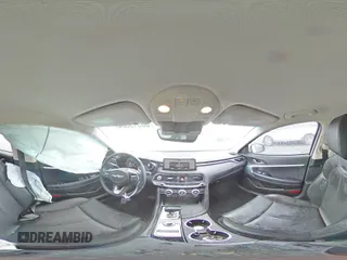 2023 Genesis G70 2.0T with VIN KMTG34TA5PU134136, listed as a Copart auction lot 80513584 with 12,567 mi miles and Salvage Title. Bid and sale history available at DreamBid. Image 14.