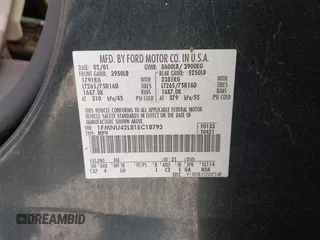 2001 Ford Excursion Limited z VIN 1FMNU42L81EC18793, wystawiony jako IAAI lot #41874483 z przebiegiem 182 967 mil mil oraz . Historia ofert i sprzedaży dostępna na DreamBid. Obrazek 9.