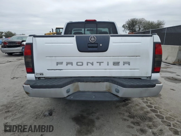 2001 Nissan Frontier XE with VIN 1N6DD26S91C398560, listed as a Copart auction lot 87893925 with 184,831 mi miles and Salvage title. Bid and sale history available at DreamBid. Image 6.