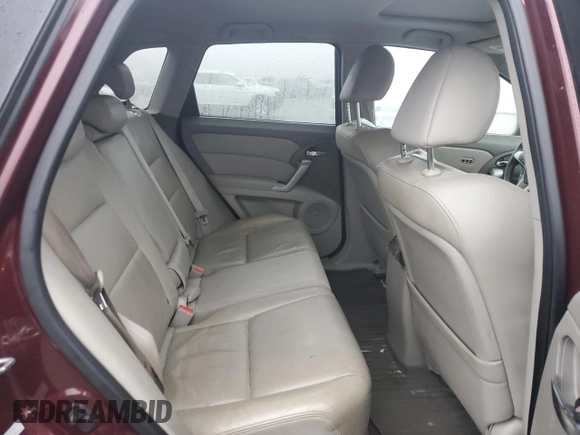 2011 Acura RDX with VIN 5J8TB1H29BA003609, listed as a Copart auction lot 43600265 with 134,600 mi miles and Salvage title. Bid and sale history available at DreamBid. Image 11.