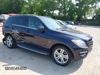 2012 Mercedes-Benz M 350 with VIN 4JGDA5HB9CA023756, listed as a IAAI auction lot 42414800 with 105,909 mi miles and . Bid and sale history available at DreamBid. Image 1.