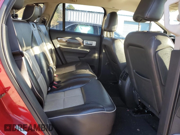 2008 Lincoln MKX with VIN 2LMDU68C48BJ25634, listed as a Copart auction lot 46236605 with 128,766 mi miles and Salvage Title. Bid and sale history available at carsss.com. Image 11.