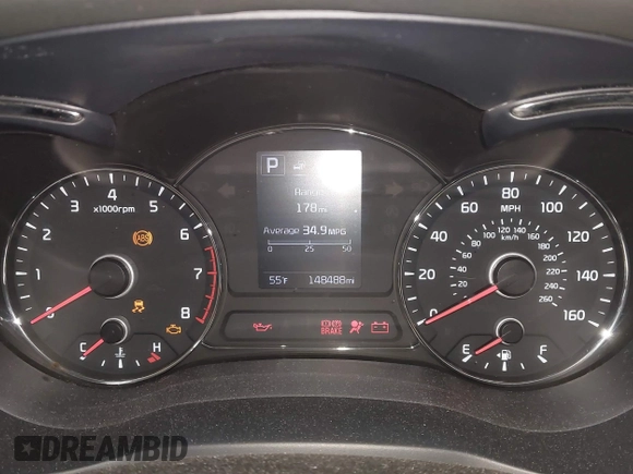 2018 Kia Forte LX with VIN 3KPFL4A76JE210647, listed as a IAAI auction lot 41838853 with 148,488 mi miles and . Bid and sale history available at DreamBid. Image 7.