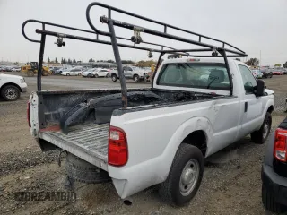 2013 Ford F-250 XL with VIN 1FTBF2A63DEA26381, listed as a Copart auction lot 73170264 with 166,475 mi miles and Salvage Title. Bid and sale history available at DreamBid. Image 3.